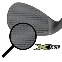 Das Bild zeigt ein SmithWorks® Gap Wedge X-SPIN Freestyle RH 54° Schwarz