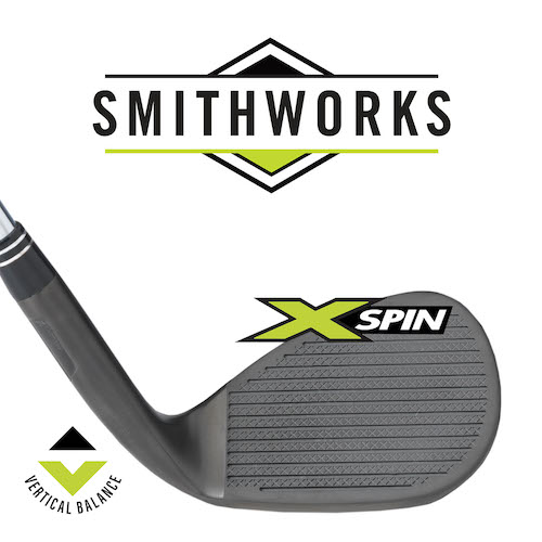 Das Bild zeigt ein Gap Wedge X-SPIN Freestyle LH 52° Schwarz